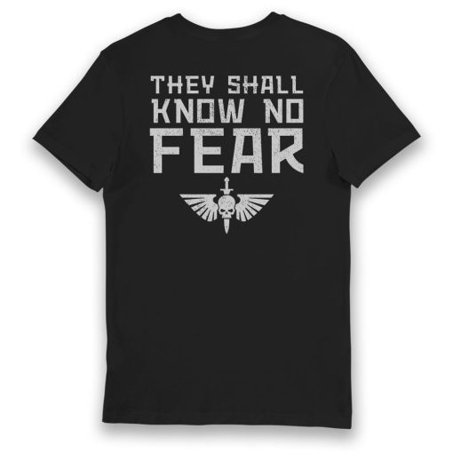 9Heritages Space Marines No Know Fear Adults T-Shirt