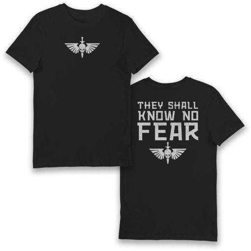 9Heritages Space Marines No Know Fear Adults T-Shirt