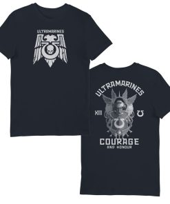 9Heritages Ultramarines Courage And Honour Adults T-Shirt