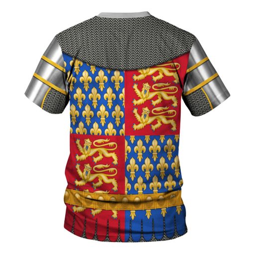 9Heritages Edward III Of England Amour Knights Costume Hoodie Sweatshirt T-Shirt Tracksuit