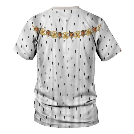 9Heritages Charles II King of England Costume Hoodie Sweatshirt T-Shirt Tracksuit