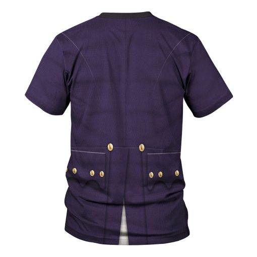 9Heritages Midshipman-1806 Uniform All Over Print Hoodie Sweatshirt T-Shirt Tracksuit