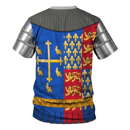 9Heritages Richard II Of England Amour Knights Costume Hoodie Sweatshirt T-Shirt Tracksuit