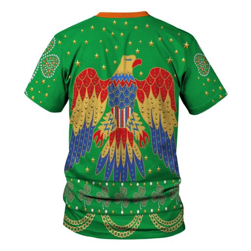 Celebrating the King: Elvis Presley EAGLE Costume for St. Patrick's Day Hoodie Sweatshirt T-Shirt Sweatpants