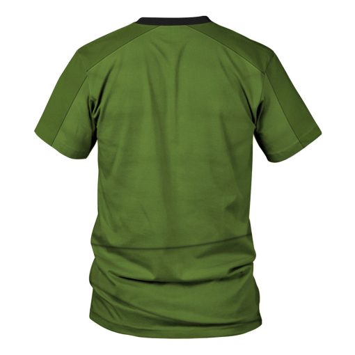 9Heritages Captain Pike Green Costume Hoodie Sweatshirt T-Shirt Sweatpants