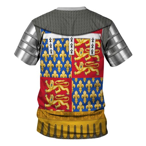 9Heritages John of Gaunt, Duke of Lancaster Amour Knights Costume Hoodie Sweatshirt T-Shirt Tracksuit