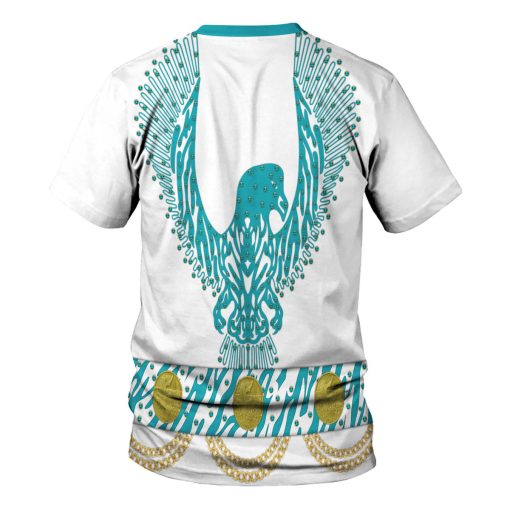 9Heritages Elvis Turquoise Phoenix Costume Hoodie Sweatshirt T-Shirt Sweatpants