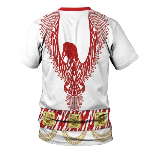9Heritages Elvis Red Phoenix Suit Costume Hoodie Sweatshirt T-Shirt Sweatpants