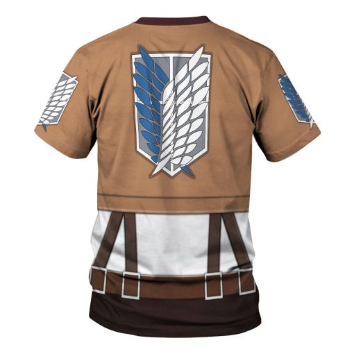 9Heritages Mikasa Ackerman Costume Hoodie Sweatshirt T-Shirt Sweatpants