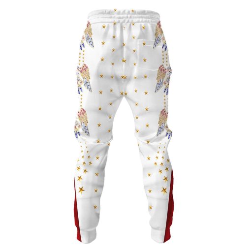 9Heritages Elvis Presley Costume Hoodie Dress Swatpants