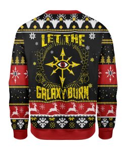 9Heritages Christmas Sweater Let The Galaxy Burn Costume Hoodie Sweatshirt T-Shirt