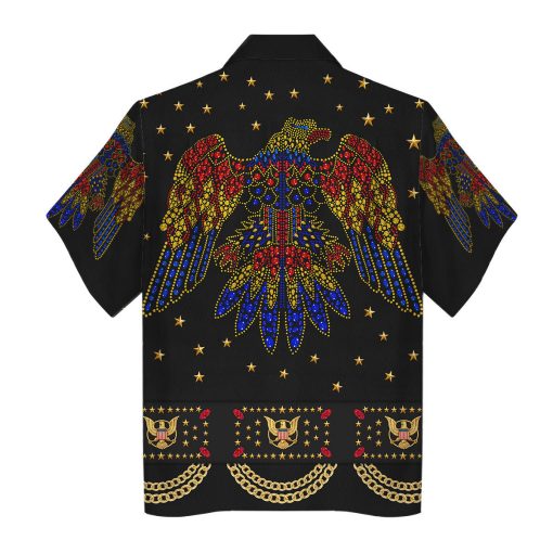 9Heritages Elvis Aloha Costume from Hawaii Black Hoodie Sweatshirt T-Shirt Sweatpants