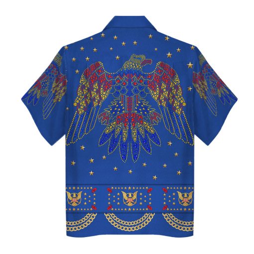 9Heritages Elvis EAGLE Blue Costume Hoodie Sweatshirt T-Shirt Sweatpants