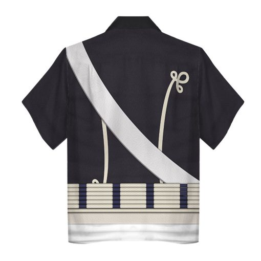 9Heritages British 18th Hussar-Full Dress (1806-1815) Uniform All Over Print Hoodie Sweatshirt T-Shirt Tracksuit