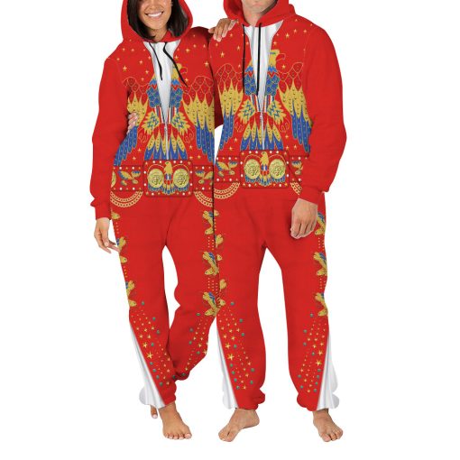 Elvis EAGLE Red jumpsuit Costume