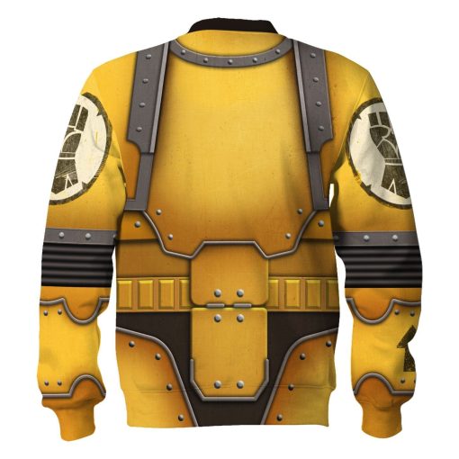 9Heritages IMPERIAL FISTS in Mark III Power Armor Costume Hoodie Sweatshirt T-Shirt