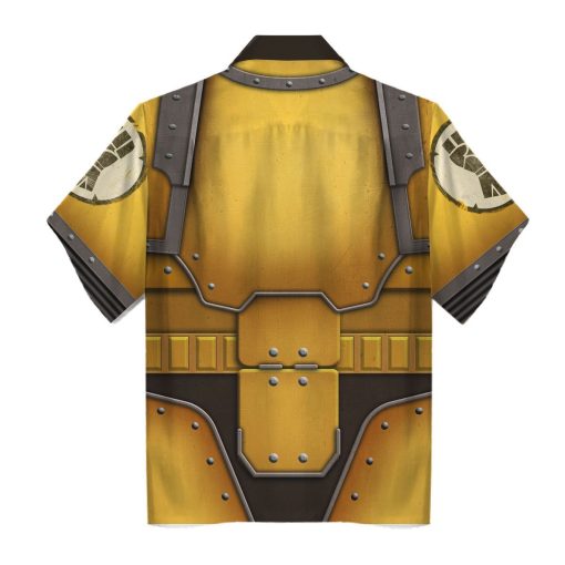 9Heritages IMPERIAL FISTS in Mark III Power Armor Costume Hoodie Sweatshirt T-Shirt