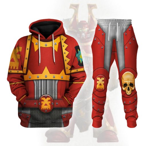 9Heritages World Eaters Legion Colour Scheme Costume Hoodie Sweatshirt T-Shirt