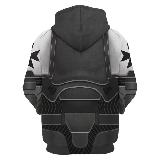 9Heritages Space Marines Black Templars Costume Hoodie Sweatshirt T-Shirt