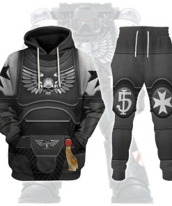 9Heritages Space Marines Black Templars Costume Hoodie Sweatshirt T-Shirt