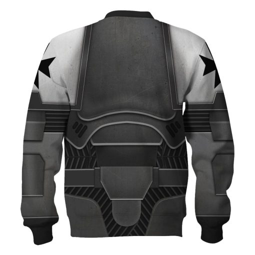 9Heritages Space Marines Black Templars Costume Hoodie Sweatshirt T-Shirt