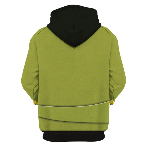 TOS Kirk Green Tunic T-shirt Hoodie Sweatpants Apparel