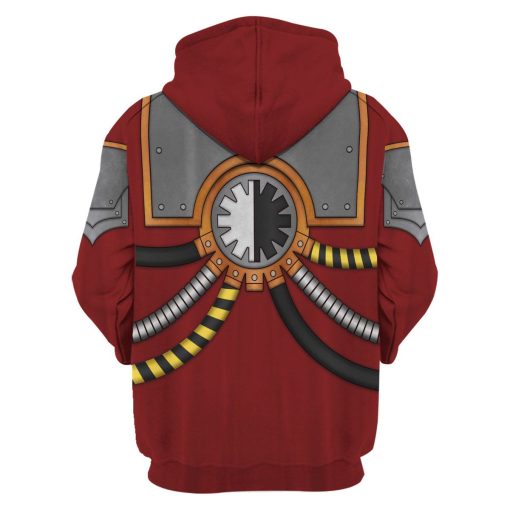 9Heritages Red Adeptus Mechanicus Costume Hoodie Sweatshirt T-Shirt