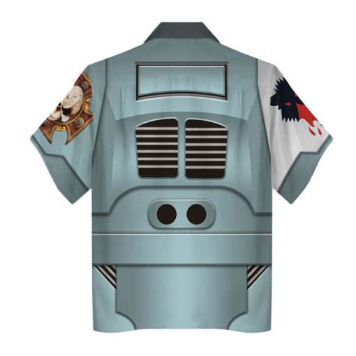 9Heritages Indomitus Pattern Terminator Armor SPACE WOLVES Costume Hoodie Sweatshirt T-Shirt