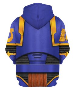 9Heritages Ultramarines Captain Costume Hoodie Sweatshirt T-Shirt