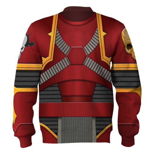 9Heritages Crimson Slaughter Warband Colour Scheme Costume Hoodie Sweatshirt T-Shirt