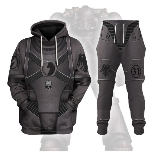 9Heritages Pre-Heresy RAVEN GUARD in Mark IV Maximus Power Armor Costume Hoodie Sweatshirt T-Shirt