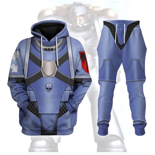 9Heritages Pre-Heresy SPACE WOLVES in Mark IV Maximus Power Armor Costume Hoodie Sweatshirt T-Shirt