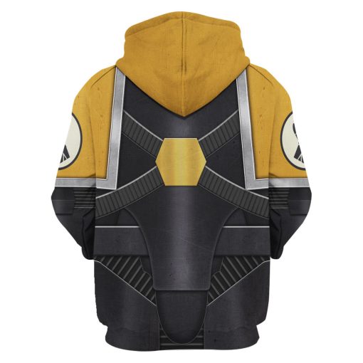 9Heritages Pre-Heresy IMPERIAL FISTS in Mark IV Maximus Power Armor Costume Hoodie Sweatshirt T-Shirt