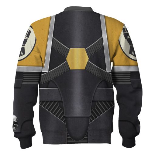 9Heritages Pre-Heresy IMPERIAL FISTS in Mark IV Maximus Power Armor Costume Hoodie Sweatshirt T-Shirt