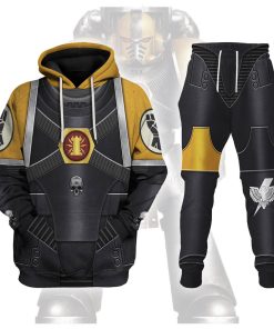 9Heritages Pre-Heresy IMPERIAL FISTS in Mark IV Maximus Power Armor Costume Hoodie Sweatshirt T-Shirt