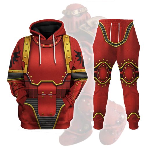 9Heritages BLOOD ANGELS In Mark III Power Armor Costume Hoodie Sweatshirt T-Shirt