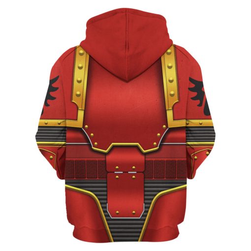 9Heritages BLOOD ANGELS In Mark III Power Armor Costume Hoodie Sweatshirt T-Shirt