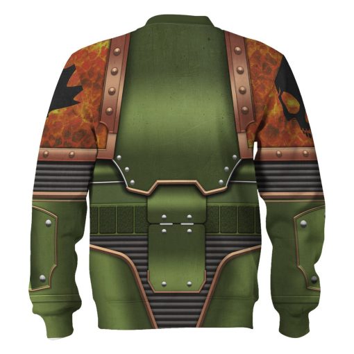 9Heritages SALAMANDERS in Mark III Power Armor Costume Hoodie Sweatshirt T-Shirt