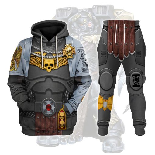 9Heritages DEATHWATCH Captain Costume Hoodie Sweatshirt T-Shirt