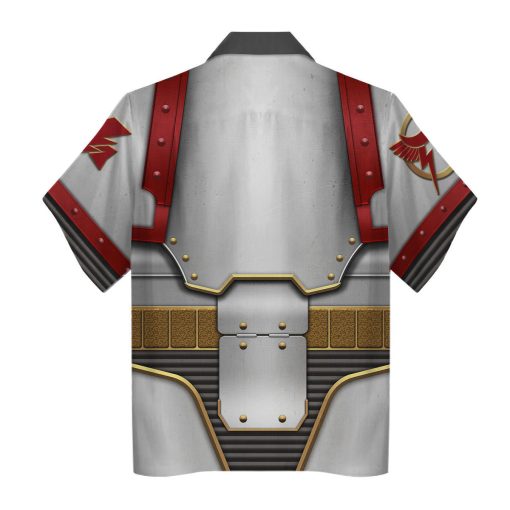 9Heritages White Scars in Mark III Power Armor Costume Hoodie Sweatshirt T-Shirt