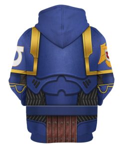 9Heritages Ultramarines Captain Costume Hoodie Sweatshirt T-Shirt