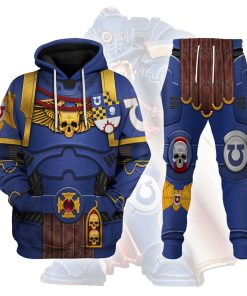 9Heritages Ultramarines Captain Costume Hoodie Sweatshirt T-Shirt