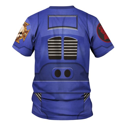 9Heritages Terminator Armor CRIMSON FISTS Costume Hoodie Sweatshirt T-Shirt