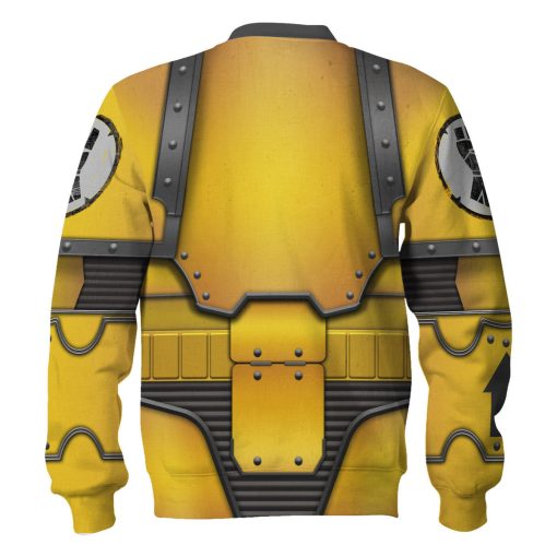 9Heritages IMPERIAL FISTS in Mark III Power Armor Costume Hoodie Sweatshirt T-Shirt