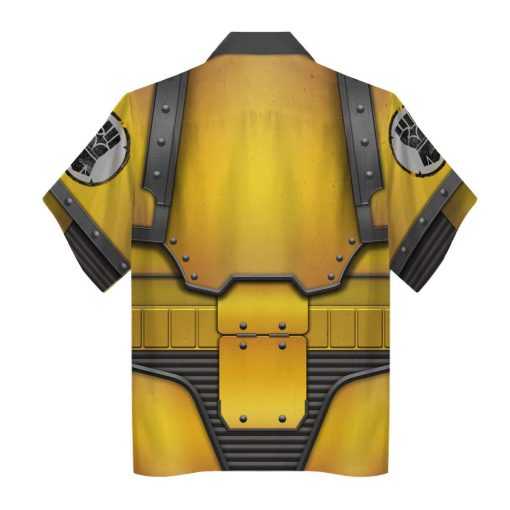 9Heritages IMPERIAL FISTS in Mark III Power Armor Costume Hoodie Sweatshirt T-Shirt