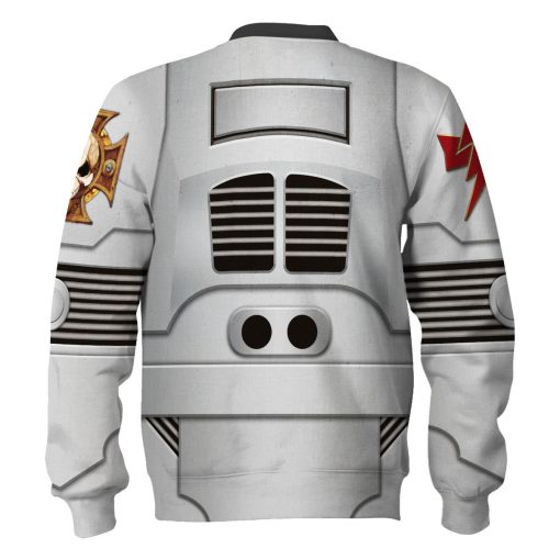 9Heritages Terminator Armor White Scars Costume Hoodie Sweatshirt T-Shirt