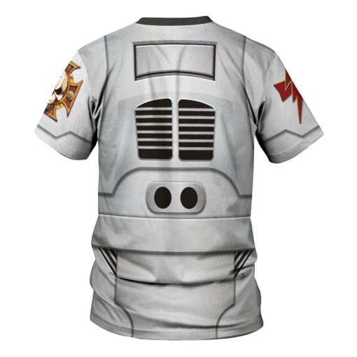 9Heritages Terminator Armor White Scars Costume Hoodie Sweatshirt T-Shirt