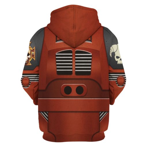 9Heritages Indomitus Pattern Tactical Dreadnought Armour Costume Hoodie Sweatshirt T-Shirt