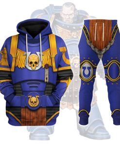 9Heritages Ultramarines Captain Costume Hoodie Sweatshirt T-Shirt