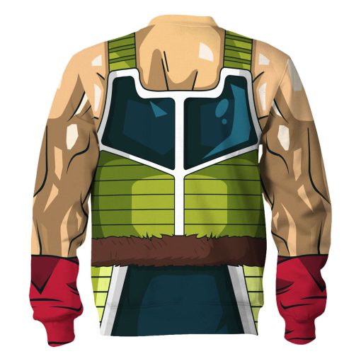 Bardock Cosplay Dragon Ball Hoodies Pullover Sweatshirt Tracksuit